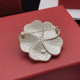 18K CC Color Camellia Brooch