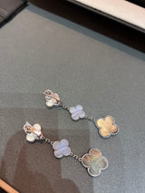 18K Magic Alhambra Three Motifs Earrings