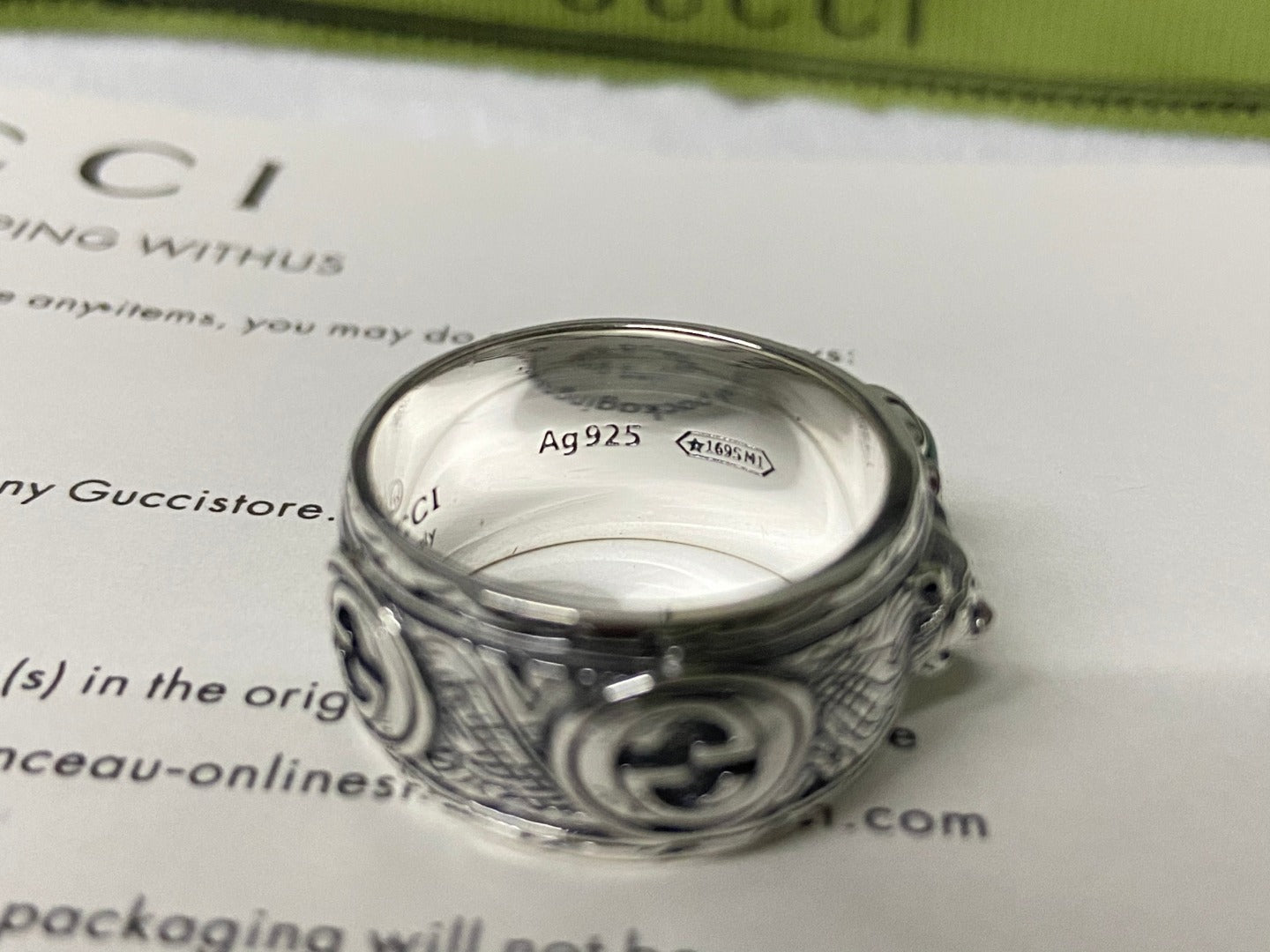 GG Feline Garden Green Ring