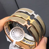 18K Olympe ¡§|toupe H Bracelet