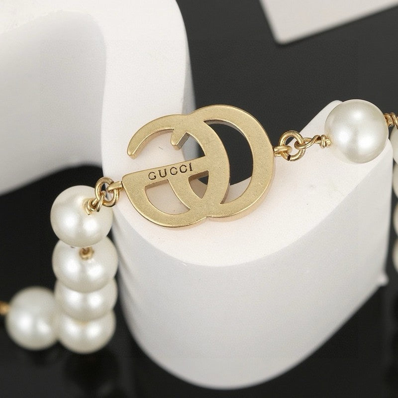 18K GG Pearl Necklace