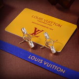 18K Louis Crystals Earrings