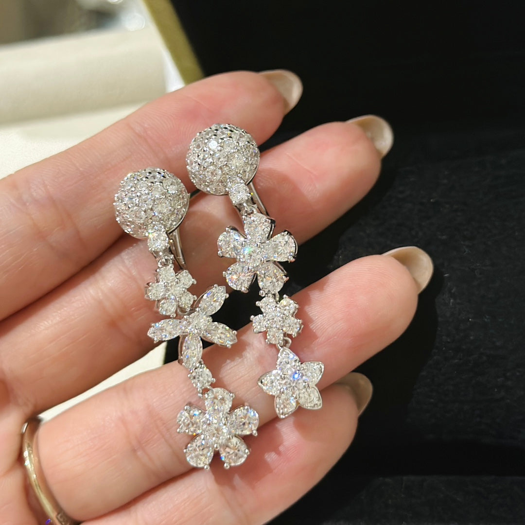18K Folie Des Pr¡§|s Earrings