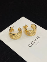 18K Triomphe Diamonds Earrings