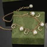 18K GG Pearl Necklace