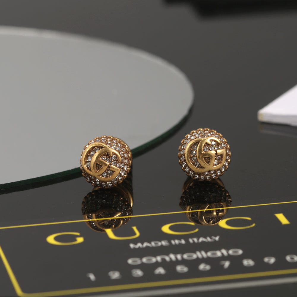 18K GG Vintage Earrings