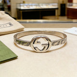 18K GG Interlocking G Gold Bracelet