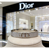 18K CD Diamond Gold Bracelet