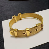 18K Clic H Gold Chain Bracelet