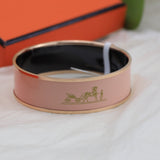 18K Enamel Cal¡§¡§che Wide Bangle H Bracelet