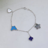 18K Sweet Alhambra Four Motifs Bracelet