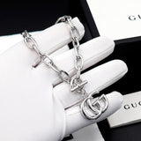 18K GG Interlocking G Gold Bracelet