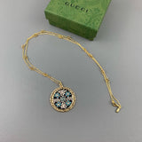 18K GG Iconic Floral Pendant Necklace