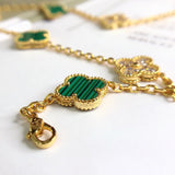 18K Vintage Alhambra 20 Motifs Long Clover Necklace
