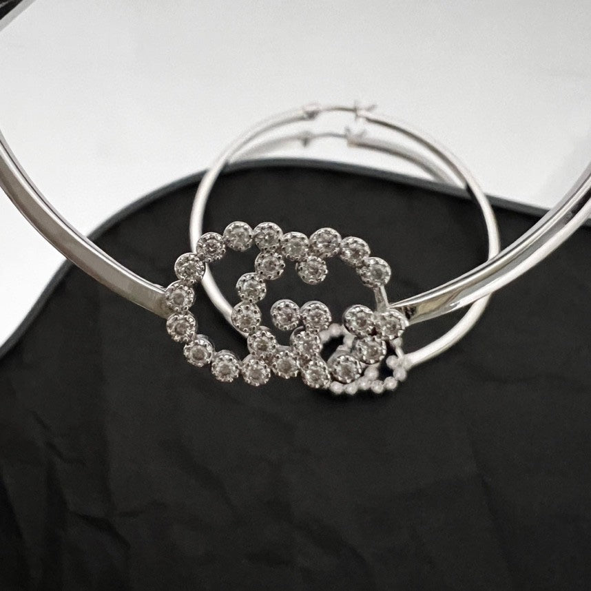 18K GG Running Diamond Bracelet