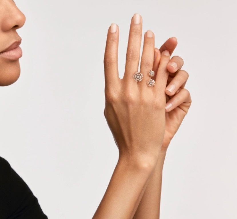 18K CC Extrait De Cam¡§|lia Ring