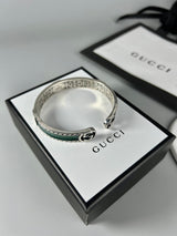 GG Interlocking G Bangle Wide Bracelet