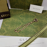 18K GG Striped Pendant Bracelet