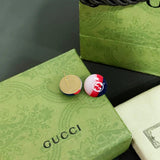 18K GG Color Earrings
