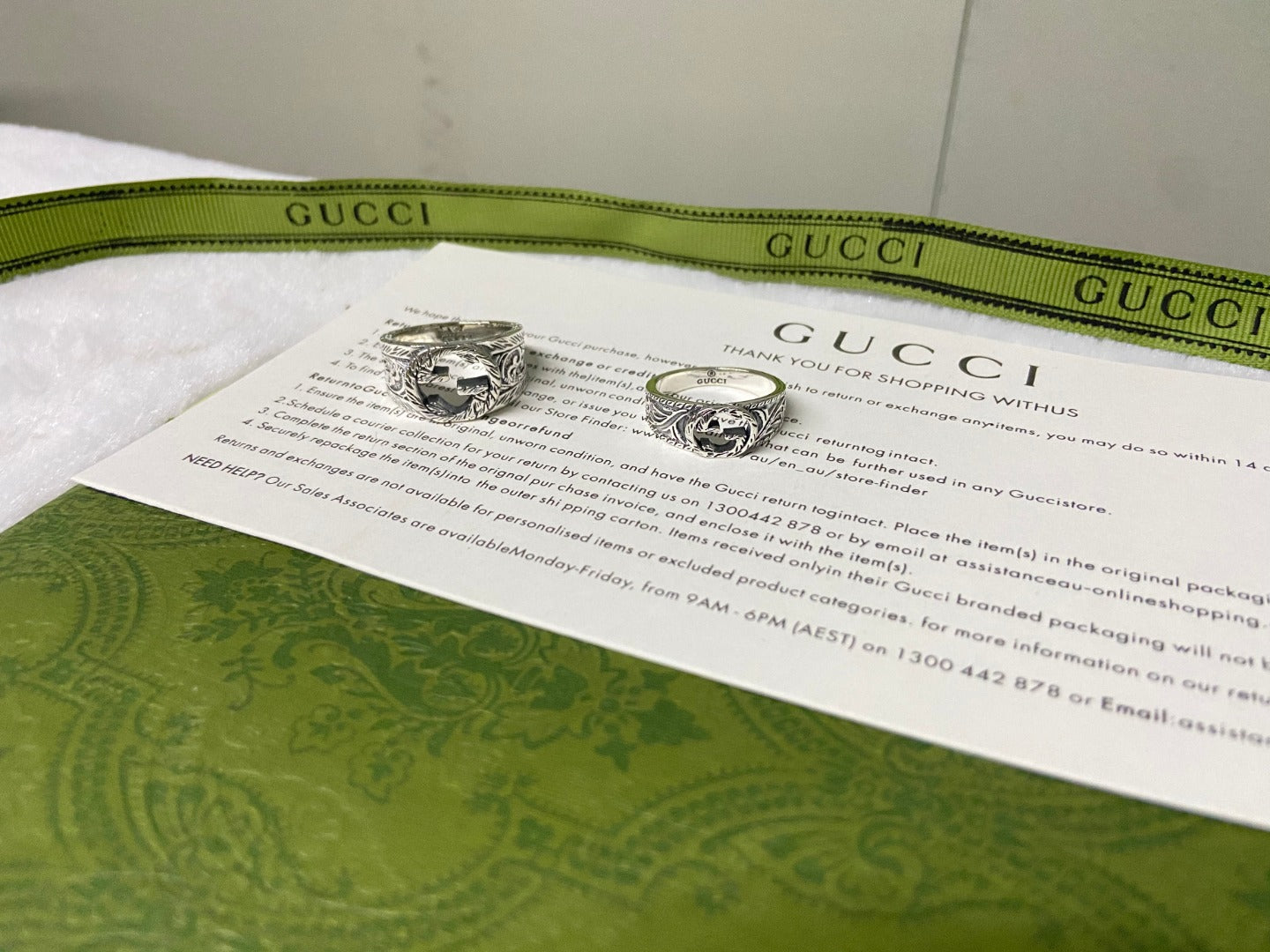 GG Interlocking G Ring