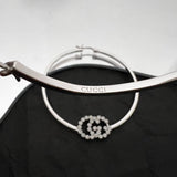 18K GG Running Diamond Bracelet