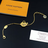18K Louis Vintage Lock Gold Bracelet
