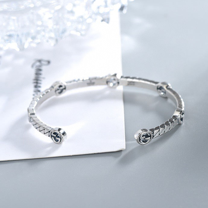 GG Thin Interlocking G Bracelet