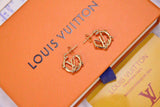 18K Louis Garden Louise Hoop Earrings