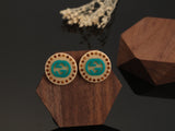 18K GG Resin Earrings