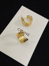 18K Triomphe Diamonds Earrings