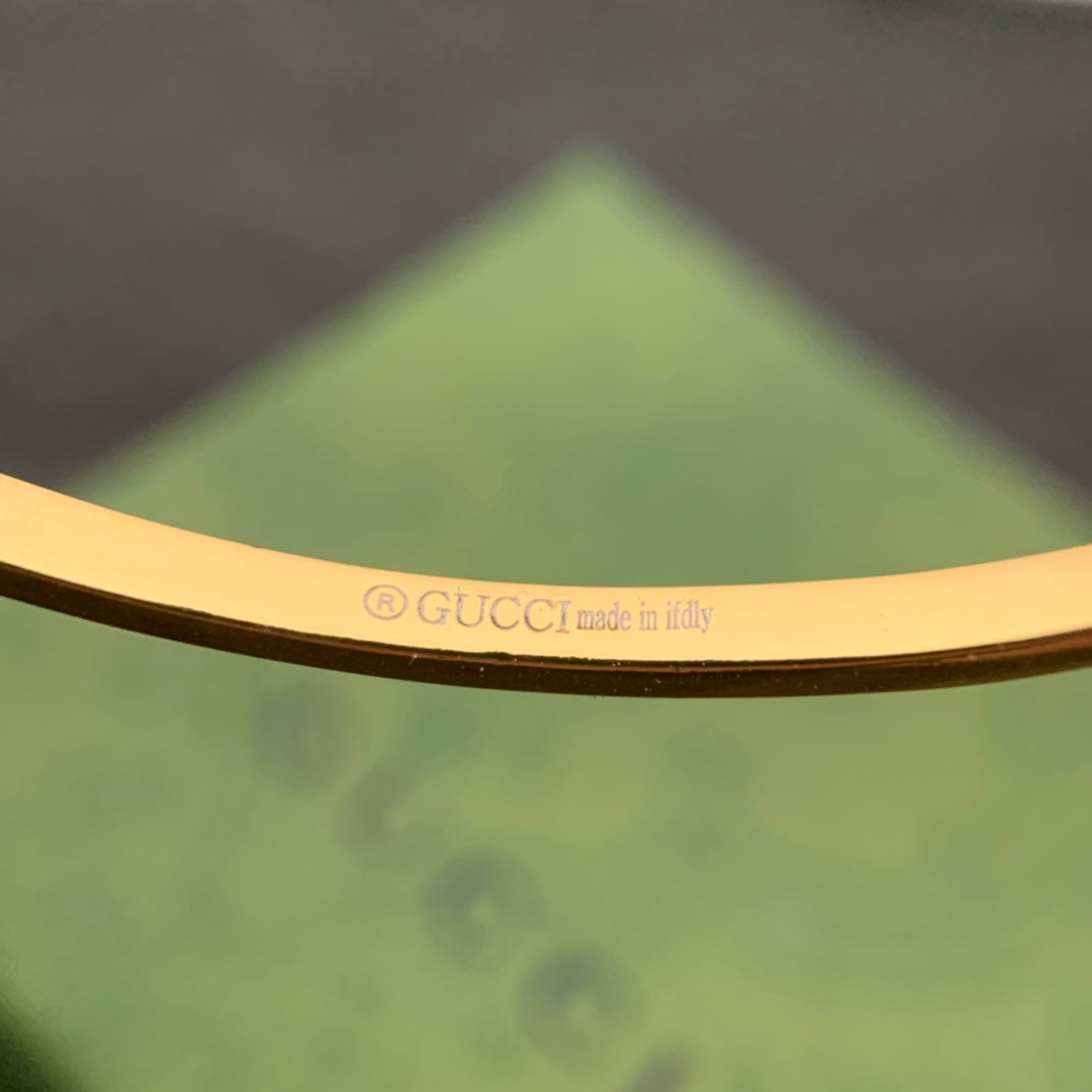 18K GG Running Diamond Cuff Bracelet