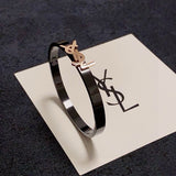 18K Saint Black Gold Bracelet