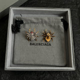 18K BB Spider Diamond Earrings