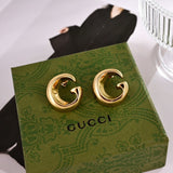 18K GG Logo Earrings