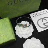 GG Interlocking G & Butterfly Bracelet