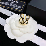 18K VLogo Signature Gold Ring