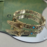 18K GG Flowers Bracelet