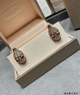 18K BV Serpenti Earrings