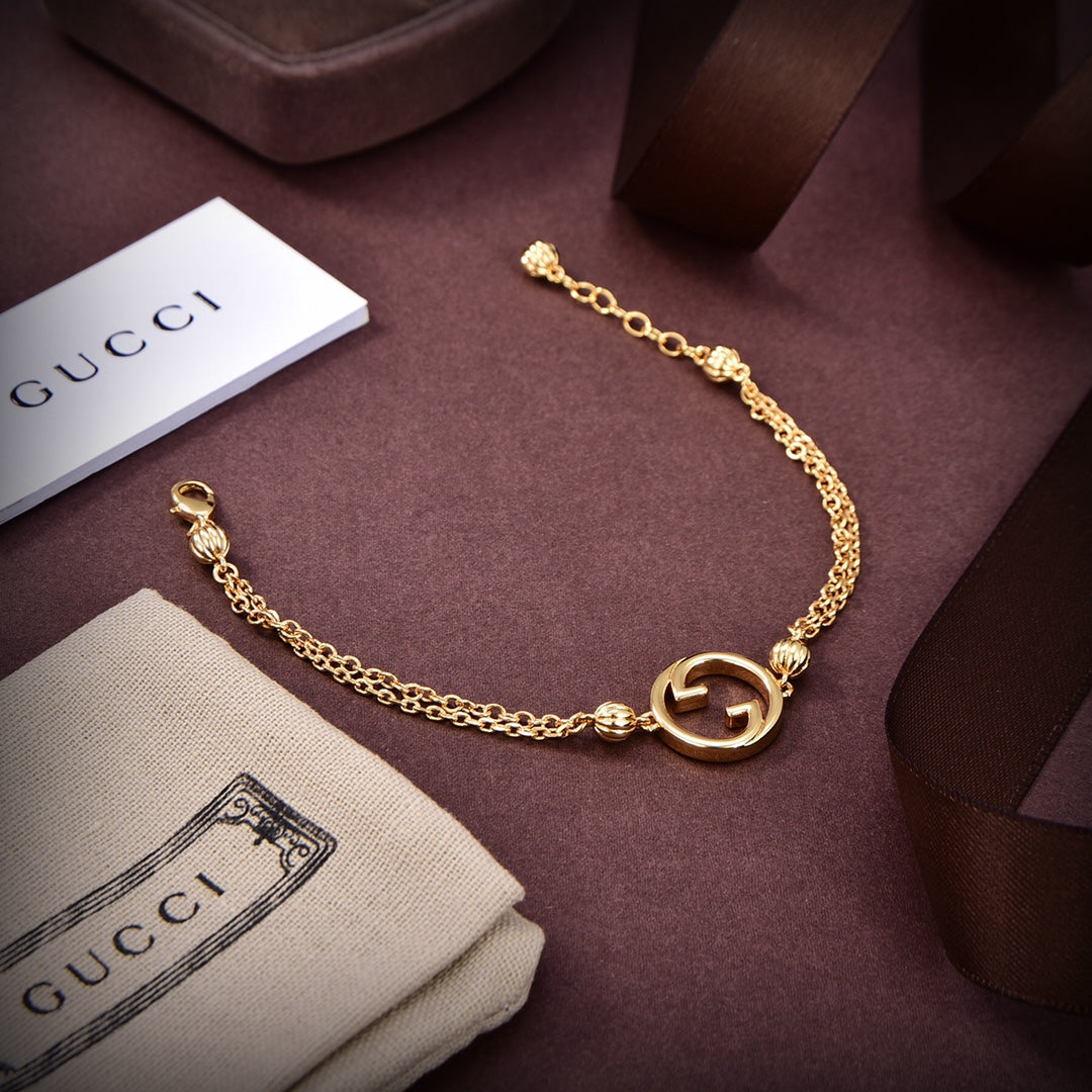 18K GG Blondie Interlocking G Bracelet