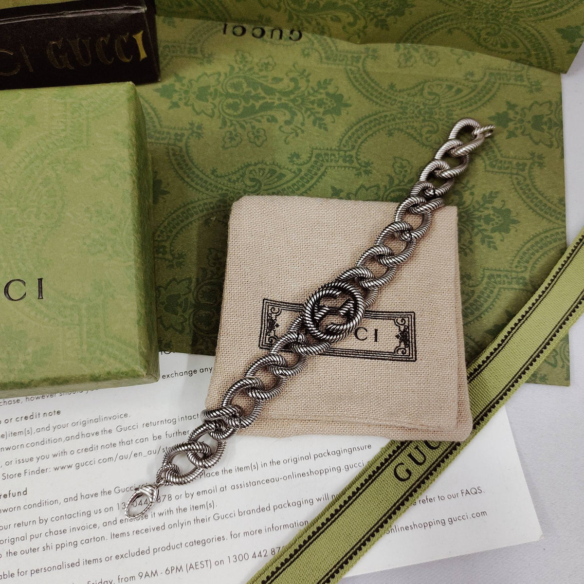 GG Interlocking G Bracelet