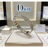 18K CD Diamond Gold Bracelet