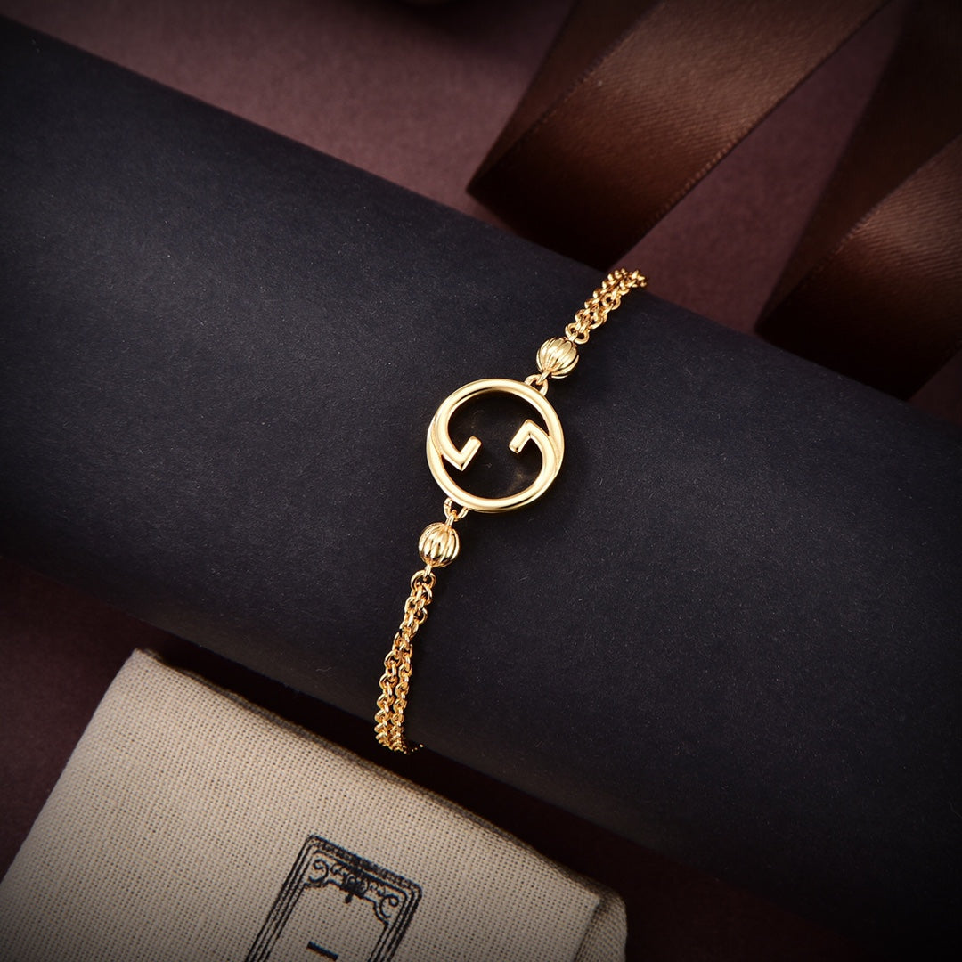 18K GG Blondie Interlocking G Bracelet