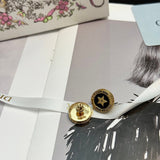 18K CD Night Code Earrings