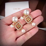 18K CD 2026 Tribales Pearl Earrings