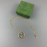 18K GG Iconic Floral Pendant Necklace