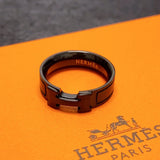 18K Clic HH So Black Ring