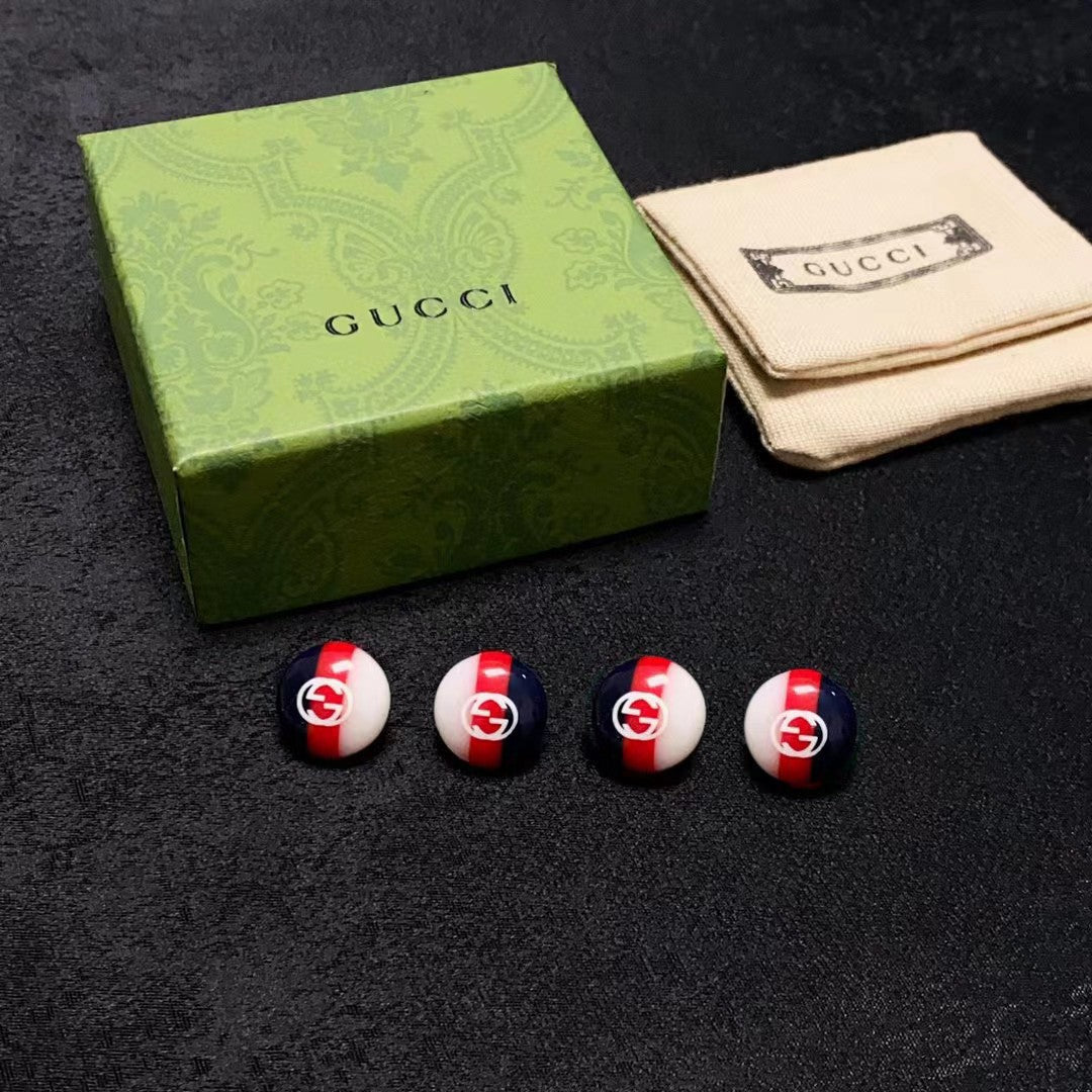 18K GG Color Earrings
