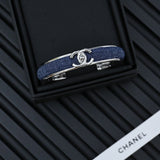 18K CC Denim Blue Cuff Bracelet