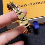 18K Louis Vintage Brown Gold Bracelet