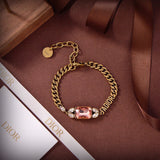 18K CD J'Adior Multicolor Crystals Bracelet